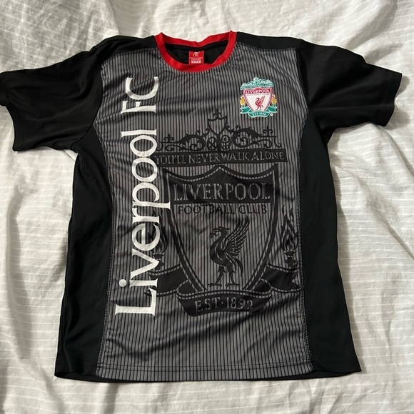 Liverpool F.C. Soccer Official Adult Soccer Training Performance Poly Jersey M - Picture 1 of 9